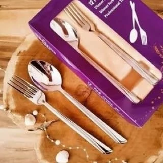 قاشق و چنگال استیل یونیک (پس کرایه)